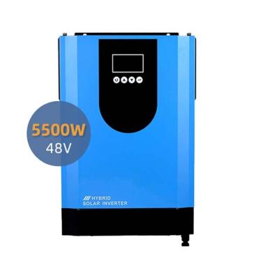 China Home Solar Power System Manufacturer 5kw On Grid Hybrid Solar Inverter For Solar Power System for sale