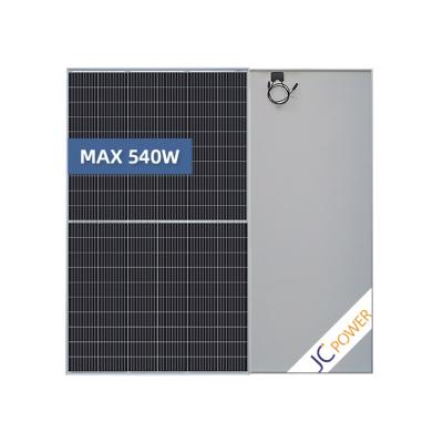 China Solar Power System Mono Running Cells 182mm Solar Panel 550W EU Half Panels For Solar Power System for sale