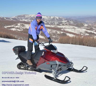 China SnowEagle180 mountain snowmobile, snow mobile, snow vehicle, snow mobile scooter, snow scooter, electric snow scooter (factory direct) for sale