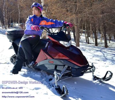 China Mountain SnowEagle180 mini snowmobiles for sale, snowmobile snow scooter, electric snow scooter snowmobile for sale (factory direct) for sale