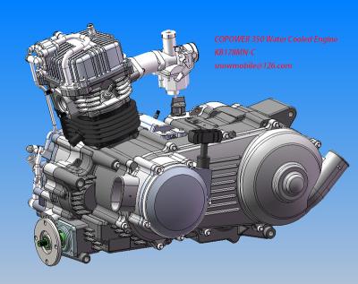 China 320CC ATV Water Cooled 4X4 Balance Shaft CVT H-L-N-R (Factory Direct) Engine for sale