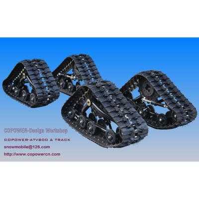 China COPOWER800 ATV rubber track atv system, snow track system, snow rubber track, atv snowcat, tracks for atvs for sale COPOWER ARTVS300 for sale