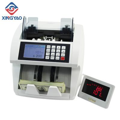 China 6-8 Kinds Professional Serial Number Reading&Printing Currency Set USD/EUR/GBP Counting Machine Fake Money Sorter Bill Counter for sale