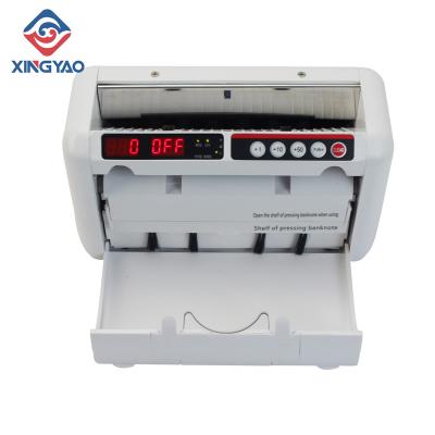 China MG Mini Cash Counting Machine With Bill Automatic Count Counter K-1000 Portable Fake Money Detector UV Rechargeable Battery for sale