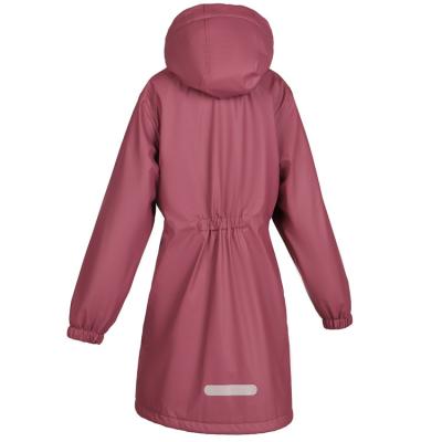 China Eco-friendly Fleece Striping Raincoat High Quality Customized Youth Export Raincoat for sale