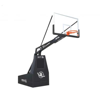 China Basketball Playing Portable Stunity FIBA ​​Endorsement Fiberglass Basketball Hoop Stand for sale