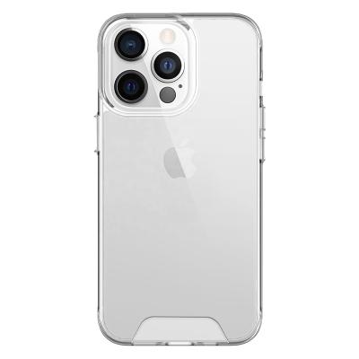 China Anti-drop Acrylic/PC shockproof hard TPU two in one case for Iphone 11 12 13 pro Max Crystal Clear Lens Protection Case for sale