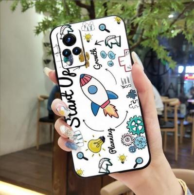 China Colorful Anti-fall TPU+Silicone Mobile Phone Case For VIVO V21//02 for sale