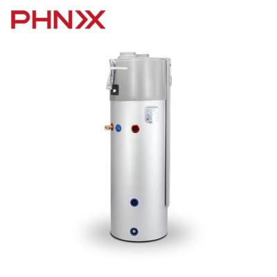 China Hotel PHNIX PASHW008-300LD-J China 2020 All in One Air Source Heat Pump Water Heater NAB High Energy Efficiency for sale