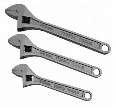 China Carbon Steel Factory Safety Supplies Adjustable Wrench Monkey Open End Wrench for sale