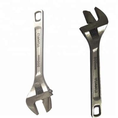 China Factory Carbon Steel Adjustable Multifunctional Carbon Steel Pipe Spanner Two Use Wrenches Directly With Different Size for sale