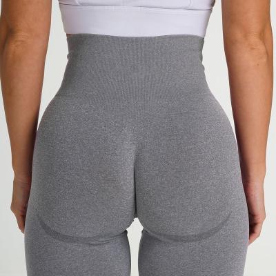 China Fitness Exercise Seamless High Waist Butt Crac! crack! Spring Recycle Leggings Gym Gaiters Yoga Pants for sale