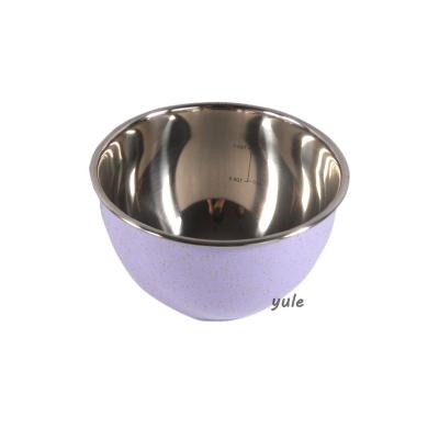 China New Design Extra Large Mixing Bowl Food Salad Container Sustainable Stainless Steel Mixing Bowl With Lids for sale