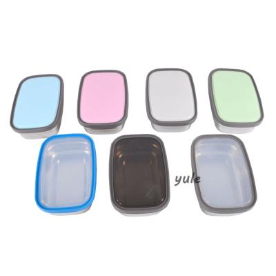 China Amazon Sustainable Hot New Products Eco-Friendly Selling 0.35L 0.6L 1.2L Set Of 3 Food Container Lunch Box With Leak Proof Lid for sale