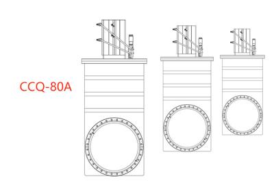 Κίνα Υψηλό κενό ποσοστό 1.3×E-10 PaM3/S διαρροών βαλβίδων πυλών▪ ανοξείδωτου προς πώληση