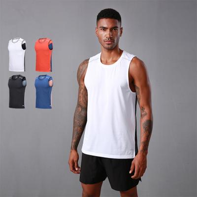 China ILOVEME Logo Workout Running Tank Tops Fitness Clothing Gym Crop Tops Custom Sports QUICK DRY For Men for sale