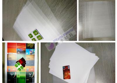 China PETG bedekte Bekledings Duidelijk Plastic PET/PETG Blad voor creditcard met een laag Te koop