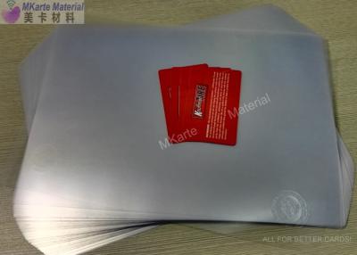 Chine Le PVC de la feuille A4 A3 de carte de résistance de déformation a enduit le recouvrement à vendre