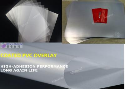 Cina Colla liscia che ricopre lo strato del PVC di stampa a getto di inchiostro di 0.08mm in vendita