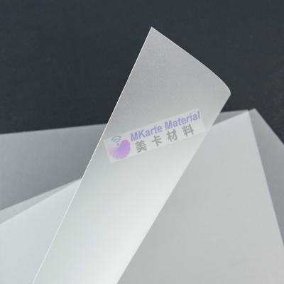 Chine Feuille en plastique de vieillissement d'identification de carte de PC résistant de production à vendre