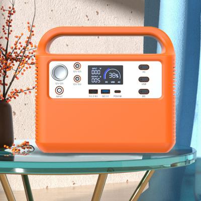 China Type C MIC 300 Power Bank Lithium Battery Station 300W Wireless Portable Charging Station For Outdoor Emergency for sale