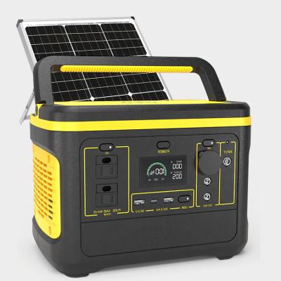 China POPOWER Customized Wireless AC DC Charging Solar Portable Power Station for Outdoor Hiking Home Backup Power/Outdoor Camping/Emergency Traveling for sale