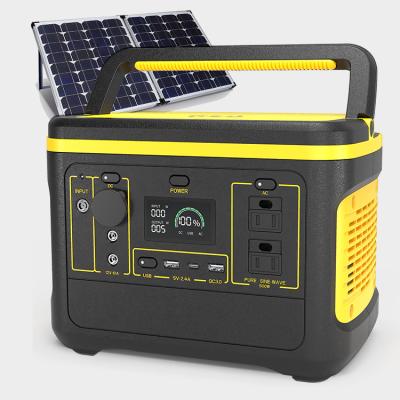 China POPOWER Flashfish 230v 600w solar generator wireless charging lithium battery power bank portable power station for outdoor for sale