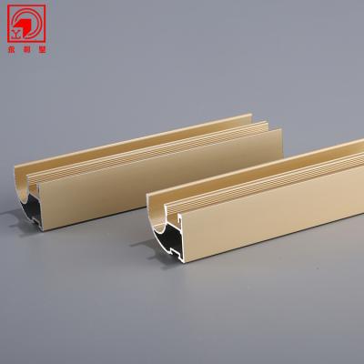 China Reliable Industry Profile Manufacturer Ylj Supply Aluminum Profile System For Sliding Wardrobe Door for sale