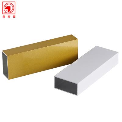 China Good aluminum square tube price of aluminum profile 6063 T5 T6 aluminum square tube for sale