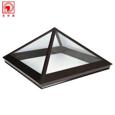 China Fixed Wholesale Aluminum Frame Fix Yonglijian Glass Corner Windows for sale