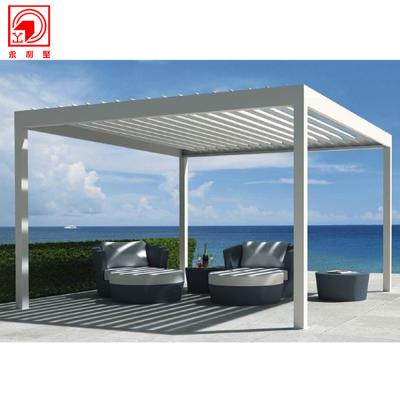 China Easily Assembled Customize White Color Pavilion Patio Gazebo Lowes Manufacturing for sale