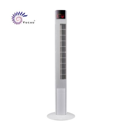 China 2021 Best Quality 60 Degree Electric Fan Factory Sale ABS Plastic Swing 46 Inch Tower Fan With Remote for sale