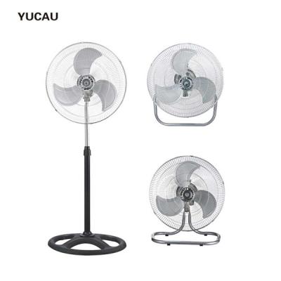 China Wholesale 18 inch high quality cheap price industrial rack fan 3 in 1 rack wall floor fan for sale