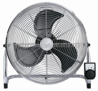 China Hotel 18inch Metal Floor Fan 3 High Speed for sale