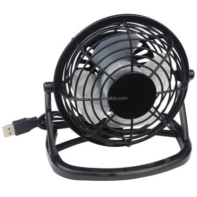 China 4inhc outdoor plastic desktop mini usb 360degress rotating dc fan for sale