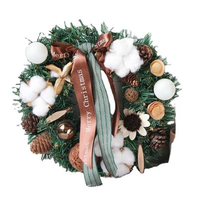 China Wholesale High Quality Plastic Cloth/Cloth Christmas Decorations Ornament Garland for sale