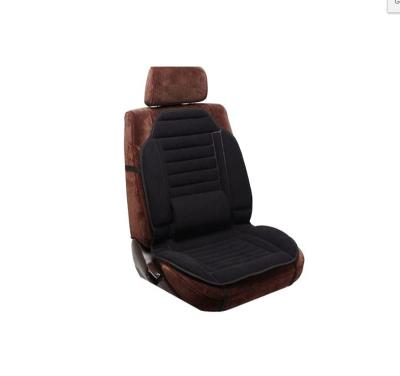 China Comforable Automotive Black Cushion With Lumbar Support Breathable Universal Car Seat Protector for sale