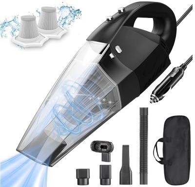 China High Power Multi-Funtion Strong Suction Attached Car Vacuum Cleaner, Mini Portable Handheld Vac, Wet and Dry Use with 16.4FT (5M) Power Cord for sale