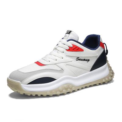 China New Winter Fashion Flying Korean Version Anti-slippery Warm Men's Running Shoes for sale