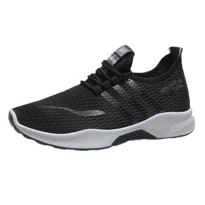 China Cushioning 2021 new cheap high quality woven upper men's comfortable sports shoes running shoes for sale