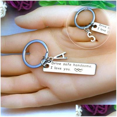 China Letter Key Chains Engraved Key You Shape Me 7Pcs Beautiful Car Personality Custom Love Safe China Putian Shoes Keychain Pendant Keychains Letter for sale