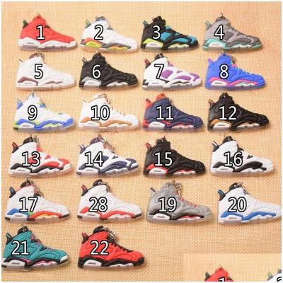 China Decorate 22 Sneakers Hanging China Putian Shoes Keychains Basketball Keychains Styles Key Novelty Shoes Rings Charm Accessories Chain for sale