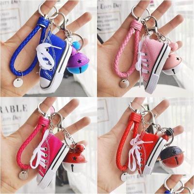 China Like Picture 8Pcs Canvas Keychains Keychains Men Shoes Charm Men Shoes Gift Key Chain Woman White Bag Sports Ring Holder Sneaker China Putian Shoes for sale