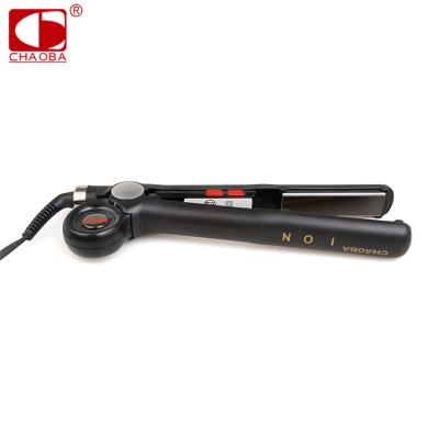 China CHAOBA CB-9238 Modern Wholesale Professional Hair Straightener In Salon Black High Heat Hair Straightener for sale