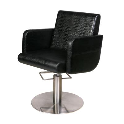 China Modern Luxury Leather Salon Furniture Chair Soft Beauty Styling Chair Equipment Hydraulic Styling Chair for sale