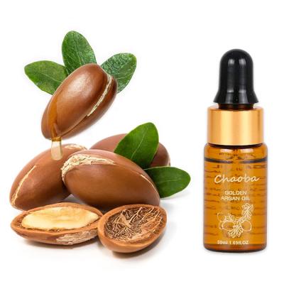 China Moisturizing Free Sample Brand New Private Label Salon Moisturizing Hair Treatment Morocco Pure Argan Oil For Hair Care for sale