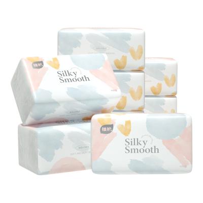 China Eco-friendly Good Quality Custom High Standard Eco-Friendly 3ply Wooden Paper Baby Facial Tissue for sale