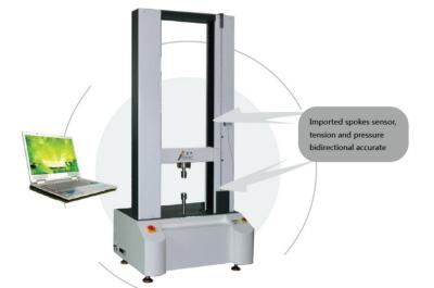 China Double Column Servo Tensile Compression Universal Testing Machine with Automatic Correction zu verkaufen