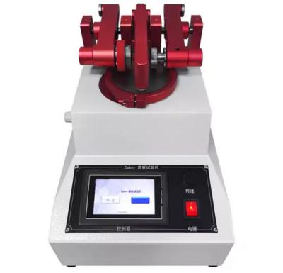 China 70rpm Rotation Leather Rubber Testing Taber Abrasion Tester With Touch Screen Controller zu verkaufen