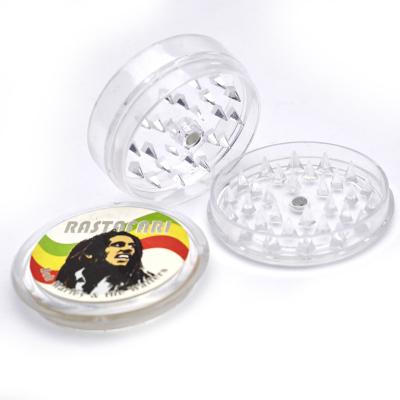 China Popular wholesale high quality custom logo grinder smoking plastic grinder for sale